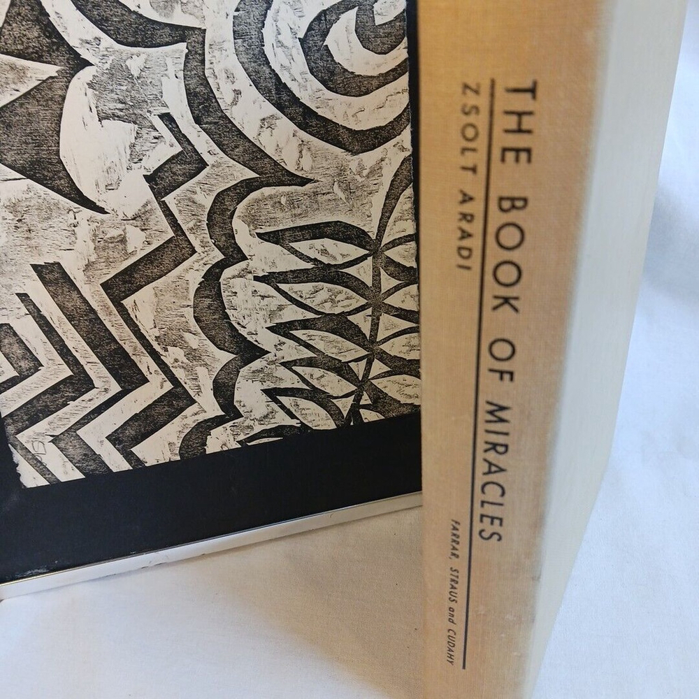 The Book of Miracles, Zsolt Aradi, First Edition, 1956 *Good cond-see photos*